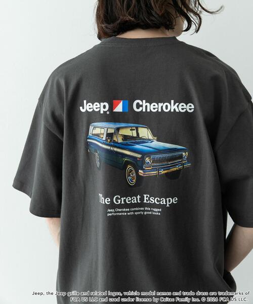 URBAN RESEARCH Sonny Label(アーバンリサーチサニーレーベル)の「JEEP CHEROKEE T-SHIRTS(Tシャツ/カットソー・メンズ・チャコールグレー/オフホワイト・LARGE/MEDIUM)」の17枚目の写真