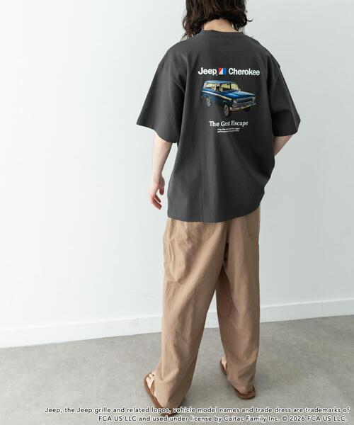URBAN RESEARCH Sonny Label(アーバンリサーチサニーレーベル)の「JEEP CHEROKEE T-SHIRTS(Tシャツ/カットソー・メンズ・チャコールグレー/オフホワイト・LARGE/MEDIUM)」の18枚目の写真
