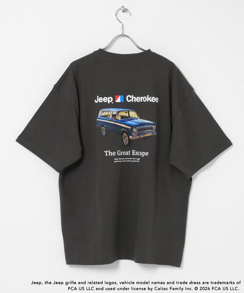 URBAN RESEARCH Sonny Label(アーバンリサーチサニーレーベル)の「JEEP CHEROKEE T-SHIRTS(Tシャツ/カットソー・メンズ・チャコールグレー/オフホワイト・LARGE/MEDIUM)」の22枚目の写真