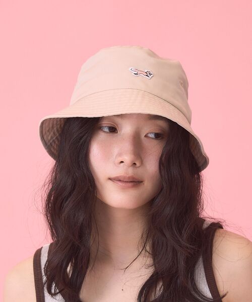 PENNEYS(ぺニーズ)の「【PENNEY'S】バケットハット(ハット・レディース・ダークネイビー/アイボリー・FREE)」の2枚目の写真