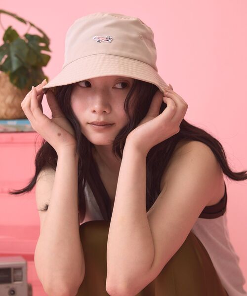 PENNEYS(ぺニーズ)の「【PENNEY'S】バケットハット(ハット・レディース・ダークネイビー/アイボリー・FREE)」の5枚目の写真