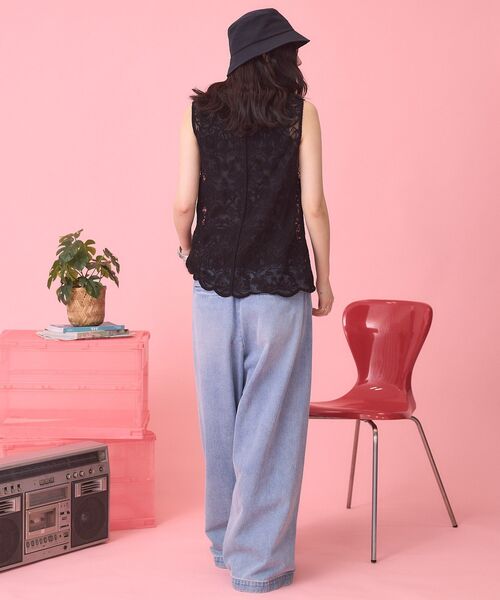 PENNEYS(ぺニーズ)の「【PENNEY'S】バケットハット(ハット・レディース・ダークネイビー/アイボリー・FREE)」の15枚目の写真