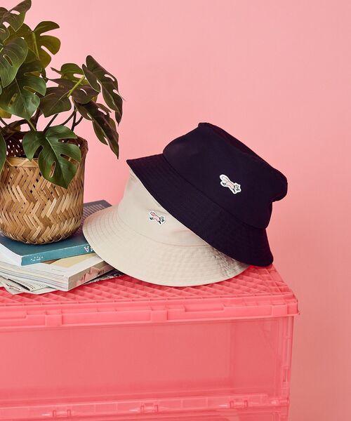 PENNEYS(ぺニーズ)の「【PENNEY'S】バケットハット(ハット・レディース・ダークネイビー/アイボリー・FREE)」の16枚目の写真