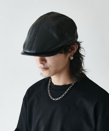 Lui's（ルイス）の「CPH Exclusive / シンセティックレザー ハンチング（ハンチング/ベレー帽）」