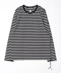 2 COLOR STRIPPED LS TEE