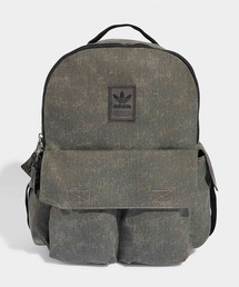 adidas | adidas/アディダス WASHED BACKPACK ウォッシュド バックパック リュックサック A4サイズ収納可能 大容量 通勤 通学 2026年 夏 夏服(バックパック/リュック)