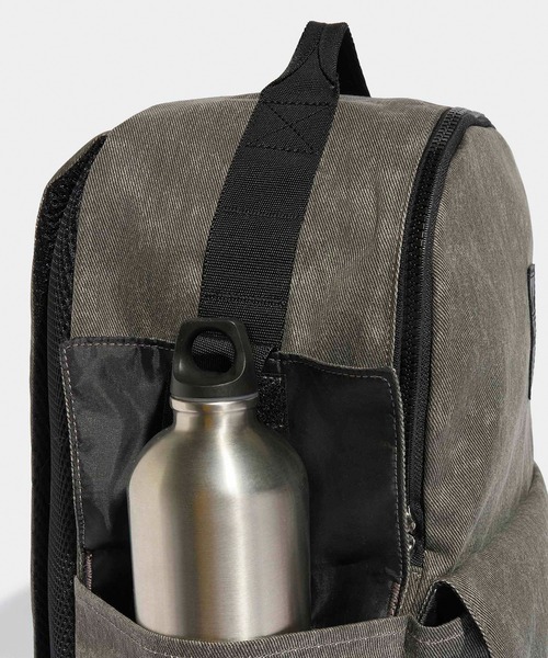 adidas(アディダス)の「adidas/アディダス WASHED BACKPACK ウォッシュド バックパック リュックサック A4サイズ収納可能 大容量 通勤 通学 2026年 夏 夏服(バックパック/リュック・レディース・ブラック・FREE)」の5枚目の写真