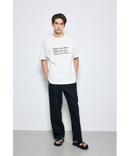 AZUL by moussy（アズールバイマウジー）の「EASY ACTIONワイドパンツ（スウェットパンツ・メンズ・ブラック/ダークネイビー/杢グレー・LARGE/MEDIUM）」の6枚目の写真