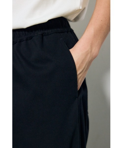AZUL by moussy（アズールバイマウジー）の「EASY ACTIONワイドパンツ（スウェットパンツ・メンズ・ブラック/ダークネイビー/杢グレー・LARGE/MEDIUM）」の12枚目の写真