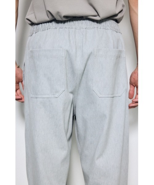 AZUL by moussy（アズールバイマウジー）の「EASY ACTIONワイドパンツ（スウェットパンツ・メンズ・ブラック/ダークネイビー/杢グレー・LARGE/MEDIUM）」の22枚目の写真