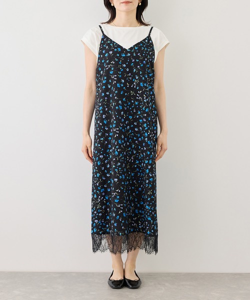ROPE' PICNIC（ロペピクニック）の「アソート花柄プリントキャミワンピース（ワンピース・レディース・ダークブラウン/ブラック系その他・FREE）」の21枚目の写真