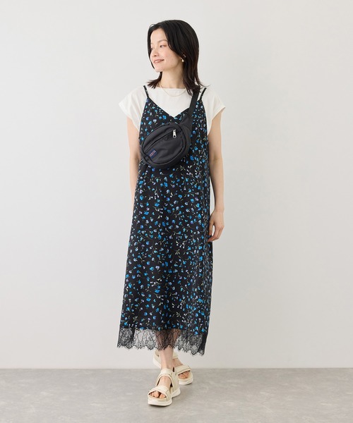 ROPE' PICNIC（ロペピクニック）の「アソート花柄プリントキャミワンピース（ワンピース・レディース・ダークブラウン/ブラック系その他・FREE）」の12枚目の写真