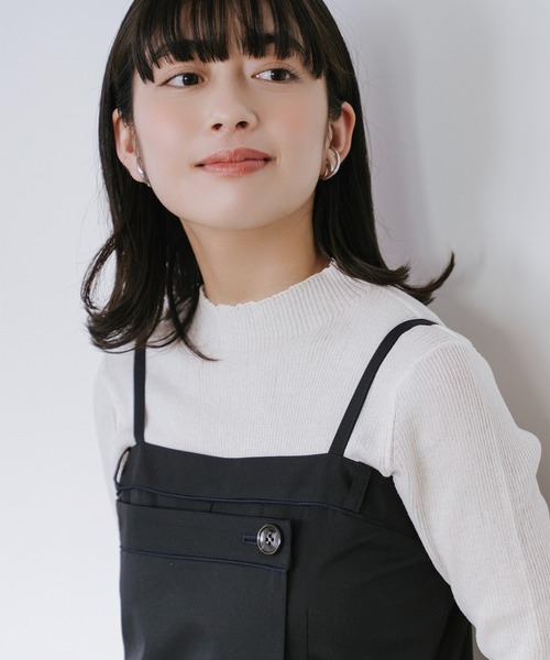 Sirin(シリン)の「シアーニットプルオーバー(ニット/セーター・レディース・オフホワイト/ブラック/グレー/ベージュ・FREE)」の22枚目の写真