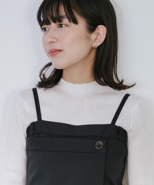 Sirin(シリン)の「シアーニットプルオーバー(ニット/セーター・レディース・オフホワイト/ブラック/グレー/ベージュ・FREE)」の21枚目の写真