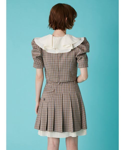 LILY BROWN(リリーブラウン)の「【LILY BROWN×Hearts2Hearts】プリーツスカート(スカート・レディース・グレー/ブラック/チェック・0/1)」の19枚目の写真