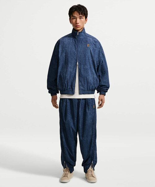 NIKE(ナイキ)の「《セットアップ対応商品》ナイキ クラブ ルールズ メンズ フルジップ ジャケット / Nike Club Rules Men's Full-Zip Jacket IQ8425-486 Work Blue(ナイロンジャケット・メンズ・ブルー系その他・2XL/XL/M/L/S)」の4枚目の写真