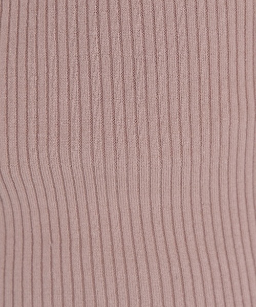 NATURAL BEAUTY BASIC(ナチュラルビューティーベーシック)の「<CanCam10月号掲載>ビット付きシャギーアンサンブル(ニット/セーター・レディース・ベージュ/オフホワイト/チャコールグレー・フリ-)」の9枚目の写真