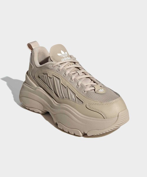 adidas（アディダス）の「オズガイア / Ozgaia / 厚底スニーカー / アディダスオリジナルス adidas Originals（スニーカー・レディース・ベージュ・22.0cm/22.5cm/23.0cm/23.5cm/24.0cm/24.5cm/25.0cm/25.5cm/26.0cm/26.5cm/27.0cm/27.5cm/28.0cm）」の4枚目の写真