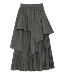 ELENDEEK | ASYMMETRY PLEATS SK(スカート)