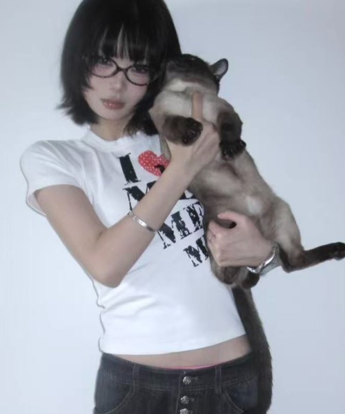 Achic(アシック)の「Y2KロゴプリントTシャツ(Tシャツ/カットソー・レディース・ホワイト/ホワイト系その他・M)」の12枚目の写真