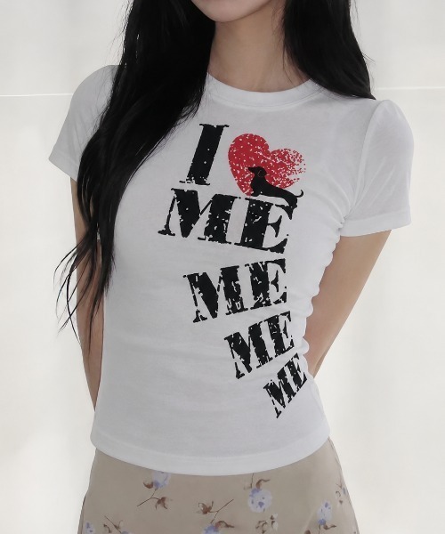 Achic(アシック)の「Y2KロゴプリントTシャツ(Tシャツ/カットソー・レディース・ホワイト/ホワイト系その他・M)」の7枚目の写真