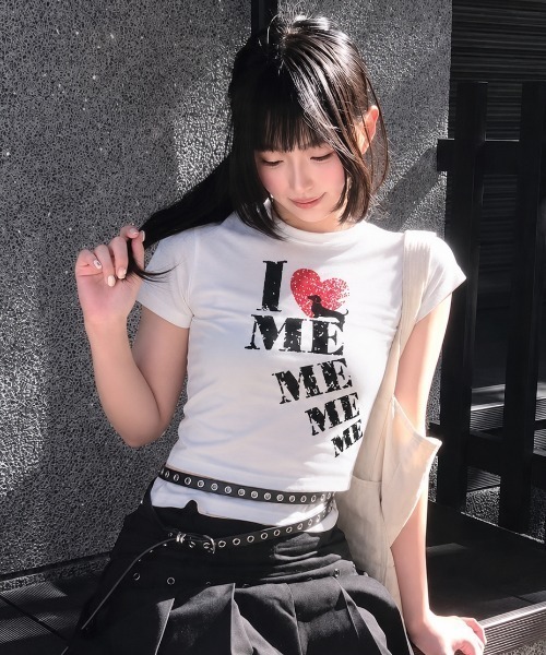 Achic(アシック)の「Y2KロゴプリントTシャツ(Tシャツ/カットソー・レディース・ホワイト/ホワイト系その他・M)」の3枚目の写真