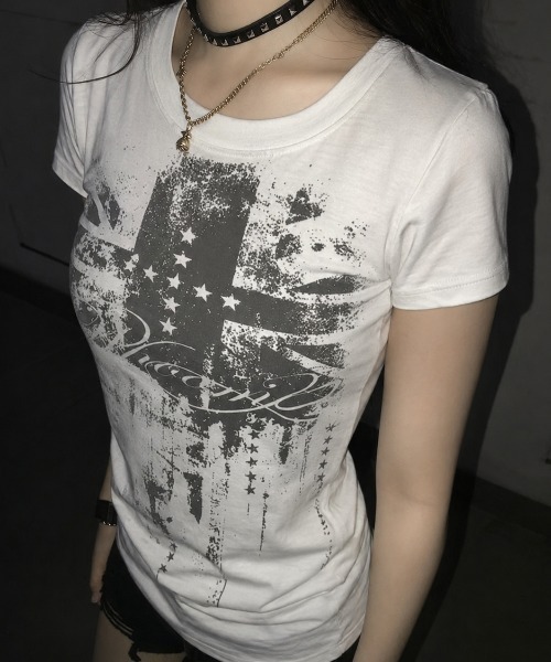 Achic(アシック)の「Y2KロゴプリントTシャツ(Tシャツ/カットソー・レディース・ホワイト/ホワイト系その他・M)」の15枚目の写真