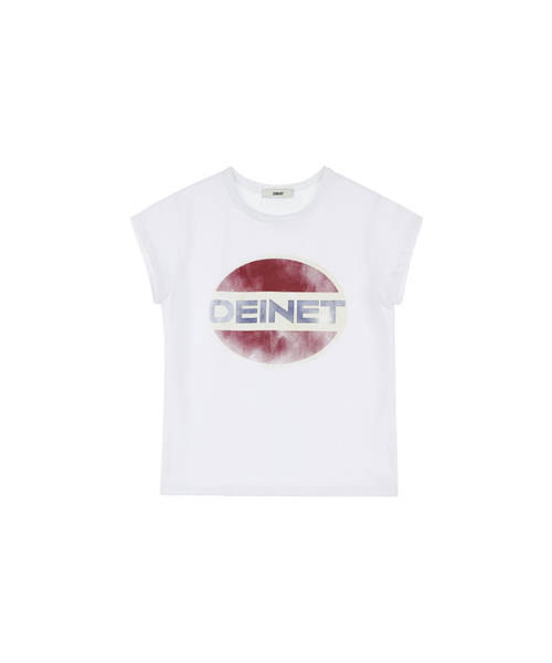 DEINET(ダイニット)の「VINTAGE GRAPHIC CROPPED T-SHIRTS IN WHITE(Tシャツ/カットソー・レディース・その他・FREE)」の1枚目の写真