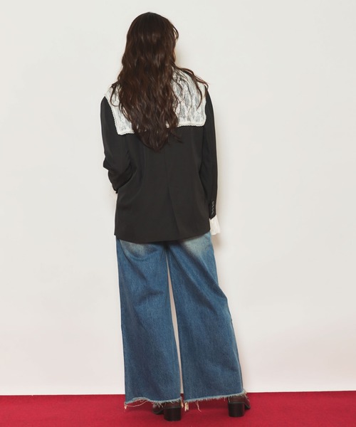 archives(アルシーヴ)の「ハートダメージデニム(デニムパンツ・レディース・ロイヤルブルー/ブラック・SMALL/MEDIUM)」の13枚目の写真