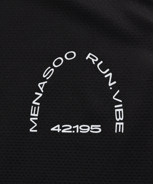 MENASOO（ミナス）の「Mesh Runner Club Sleeveless Top_Black（Tシャツ/カットソー・レディース・ブラック・S）」の15枚目の写真