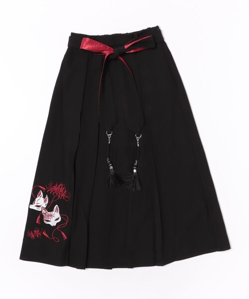 狐面刺繍スカート（スカート）｜REZEN（リゼン）のファッション通販