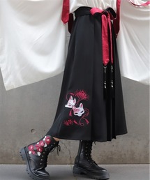 REZEN（リゼン）の「狐面刺繍スカート（スカート）」