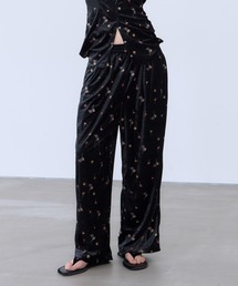 THINGS THAT MATTER | STICKER PRINT VELOUR PANTS / ステッカー プリント ベロア パンツ(その他パンツ)
