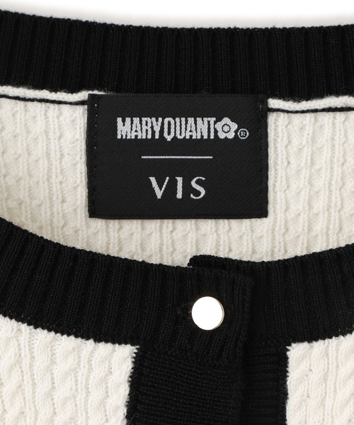 MARY QUANT(マリークワント)の「【MARY QUANT×VIS】デイジーモチーフカーディガン(カーディガン/ボレロ・レディース・ピンク/ホワイト系その他/ダークブラウン/ブラック・FREE)」の15枚目の写真