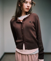 MARY QUANT（マリークワント）の「【MARY QUANT×VIS】デイジーモチーフカーディガン（カーディガン/ボレロ）」