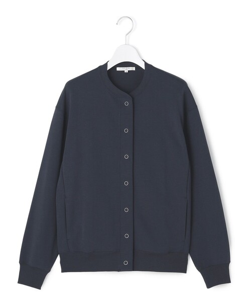 23区 L(ニジュウサンクオオキイサイズ)の「ライトダンボール コクーン型 ブルゾン(Tシャツ/カットソー・レディース・ネイビー系/グレー系/ベージュ系・46/44)」の10枚目の写真