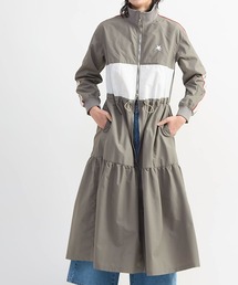 SIDE LINE TRACK TIERED DRESS