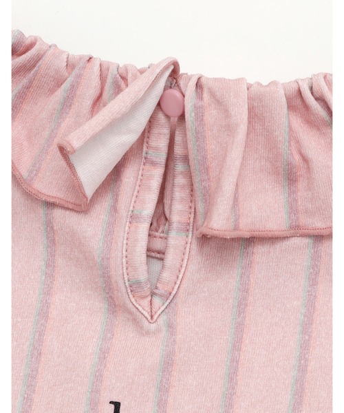 Little sunny bite(リトルサニーバイト)の「【es】【Little Sunny Bite】baseball dress(ワンピース・レディース・グレー/ピンク・MEDIUM/SMALL)」の4枚目の写真