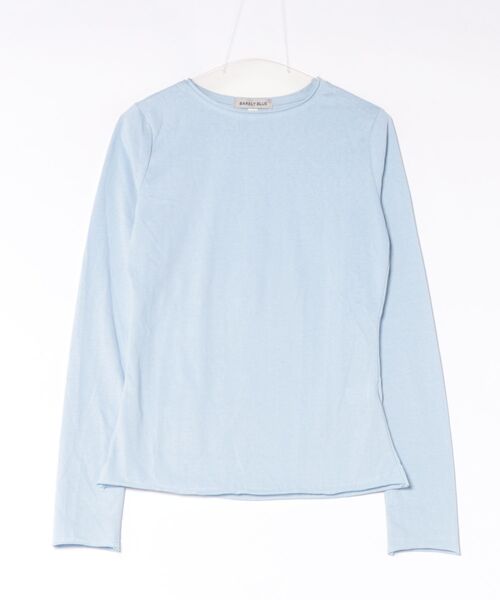 BARELY BLUE(ベアリーブルー)の「【 BARELY BLUE / ベアリーブルー 】 ライト フィット ロングスリーブ トップス / ロンT(Tシャツ/カットソー・レディース・ブラック/イエロー/ブルー・FREE)」の6枚目の写真