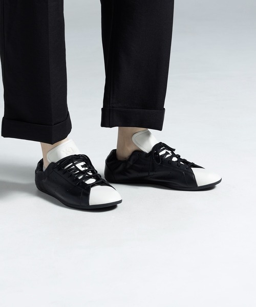 Y-3（ワイスリー）の「Y-3 STAN SMITH LO PRO（スニーカー・メンズ・ブラック×ホワイト・23.5cm/24.5cm/25.5cm/26.0cm/26.5cm/27.0cm/27.5cm/28.5cm/22.5cm）」の7枚目の写真