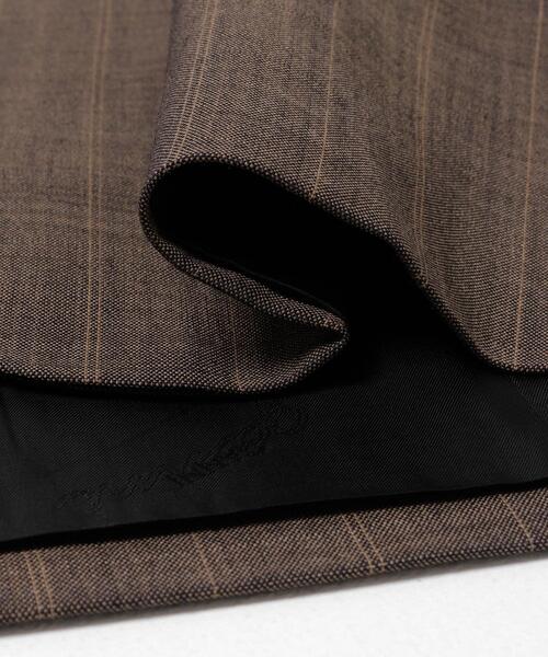 GANNI(ガニー)の「GANNI WOOL STRIPE CAP SLEEVE BLOUSE(シャツ/ブラウス・レディース・ブラウン系その他・38)」の7枚目の写真