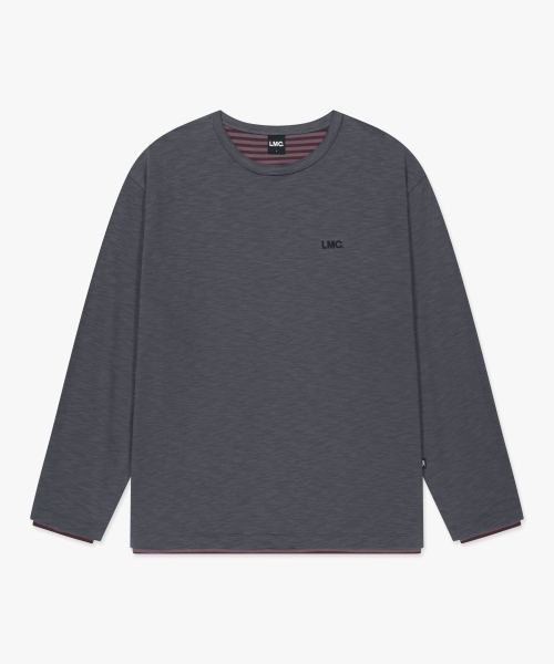 LMCの「REVERSIBLE STRIPE LONG SLV TEE charcoal（Tシャツ/カットソー・レディース・その他・SMALL/MEDIUM/LARGE/X-LARGE）」の11枚目の写真