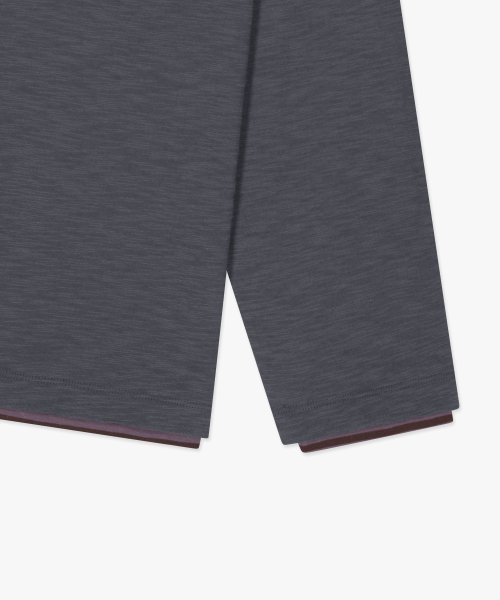 LMCの「REVERSIBLE STRIPE LONG SLV TEE charcoal（Tシャツ/カットソー・レディース・その他・SMALL/MEDIUM/LARGE/X-LARGE）」の3枚目の写真