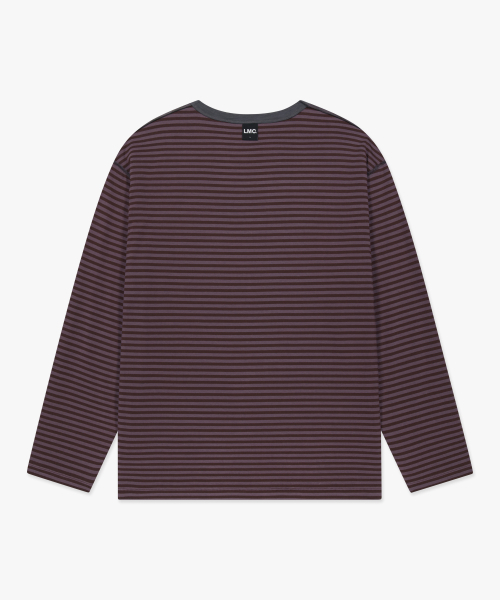 LMCの「REVERSIBLE STRIPE LONG SLV TEE charcoal（Tシャツ/カットソー・レディース・その他・SMALL/MEDIUM/LARGE/X-LARGE）」の5枚目の写真