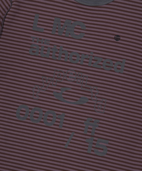 LMCの「REVERSIBLE STRIPE LONG SLV TEE charcoal（Tシャツ/カットソー・レディース・その他・SMALL/MEDIUM/LARGE/X-LARGE）」の6枚目の写真