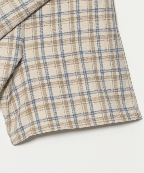 green label relaxing(グリーンレーベルリラクシング)の「キモウ チェック キュロット スカート / キッズ 100cm-160cm(スカート・キッズ・ナチュラル・130cm/110cm/100cm/140cm/160cm/120cm/150cm)」の10枚目の写真