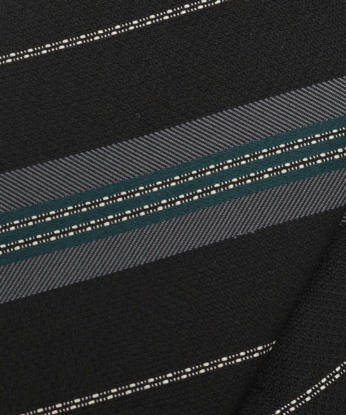 EDIFICE（エディフィス）の「Holliday & Brown(ホリデー & ブラウン）Jacquard Stripe Tie（ネクタイ・メンズ・チョコ/ブラック系その他・FREE）」の6枚目の写真