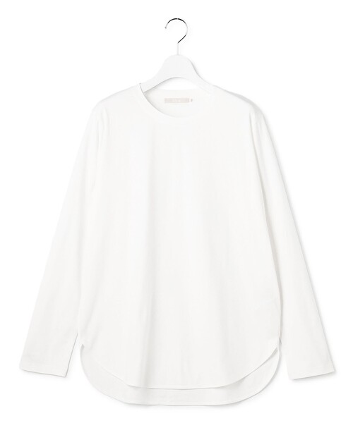 ICB(アイシービー)の「シンプルジャージー ロングスリーブTシャツ(Tシャツ/カットソー・レディース・アイボリー系/ブラック系・X-SMALL/SMALL/MEDIUM)」の10枚目の写真