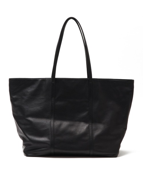 CRIMIE（クライミー）の「LEATHER TOTE BAG（トートバッグ・メンズ・ブラック・ONE SIZE）」の2枚目の写真