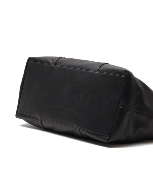 CRIMIE（クライミー）の「LEATHER TOTE BAG（トートバッグ・メンズ・ブラック・ONE SIZE）」の3枚目の写真